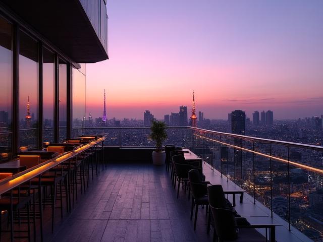 Rooftop Bar 'The Peak' 設計実績